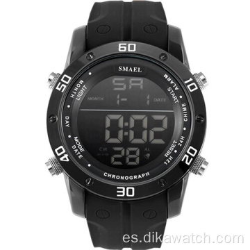 SMAEL Relojes deportivos para hombre Reloj militar LED digital